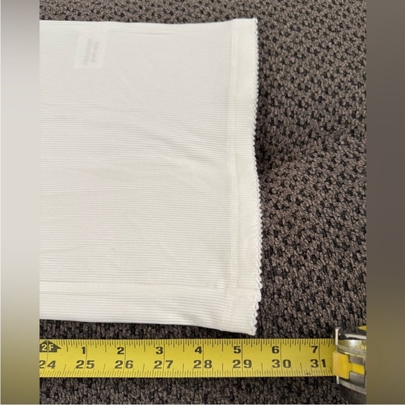 🆕 Frankie's Bikinis Rory Modal Rib Sleep Pants Seashell White size Small SO SOFT - Picture 12 of 13